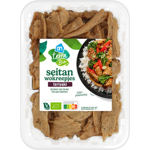 Terra Biologische seitan wokreepjes teriyaki