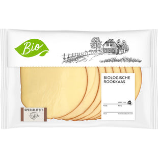 Biologisch Rookkaas 45+ plakken