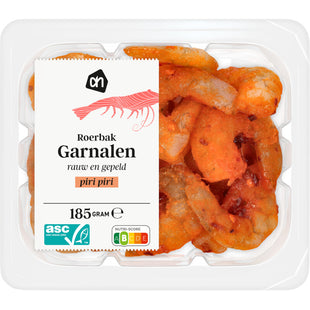 Roerbak garnalen piri piri