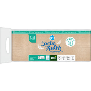 Eco Toiletpapier 3-laags 8=12 rollen
