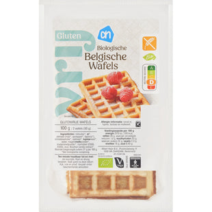 Glutenvrij Biologische Belgische wafels