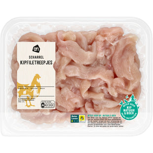 Scharrel kipfiletreepjes