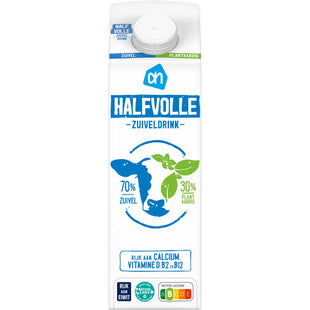 Halfvolle zuiveldrink