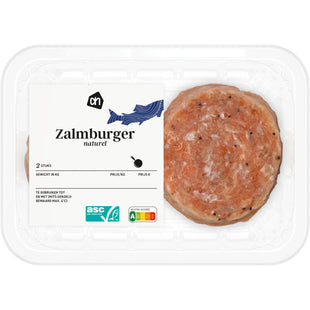 Zalmburger naturel