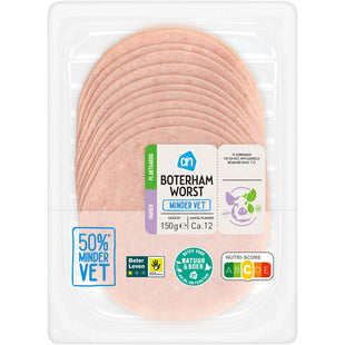 Boterhamworst minder vet