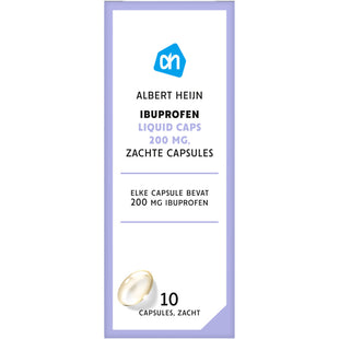 Ibuprofen liquid caps 200mg