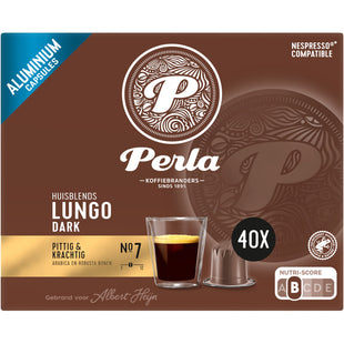 Perla Huisblends Lungo dark capsules