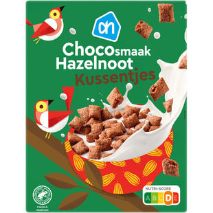 Chocosmaak hazelnoot kussentjes