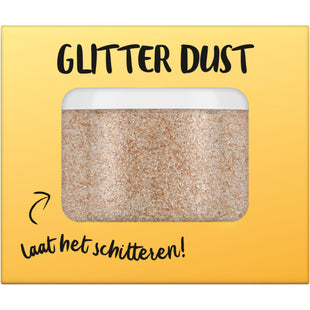 Glitter dust goud
