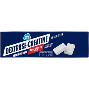 Dextrose-creatine tabletten rode bessen