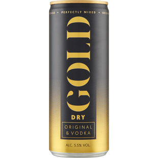 Gold Dry Original & vodka
