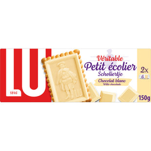 LU Scholiertje witte chocolade