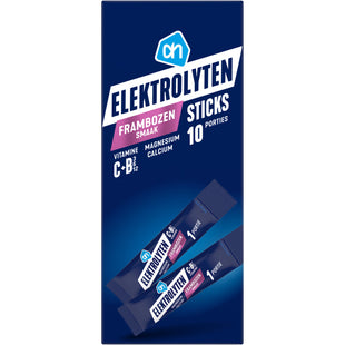 Elektrolyten sticks frambozen smaak