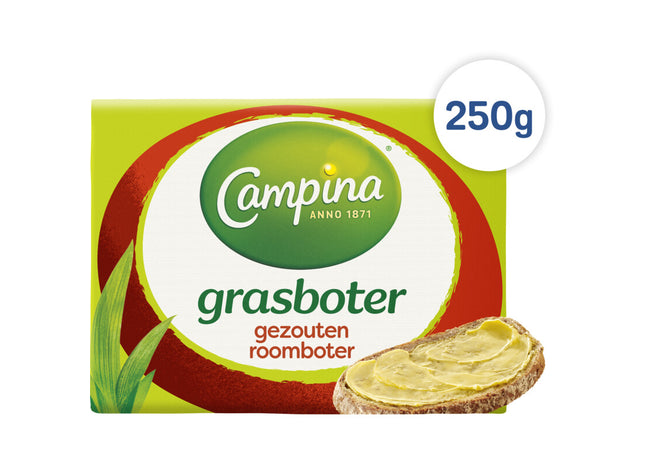 Campina Grasboter gezouten roomboter