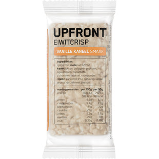 Upfront Eiwit crisp vanille kaneel smaak