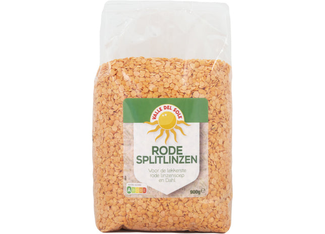 Valle del sole Rode splitlinzen