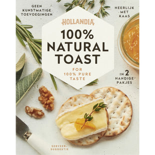Hollandia 100% natural toast