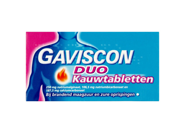 Gaviscon Duo kauwtabletten