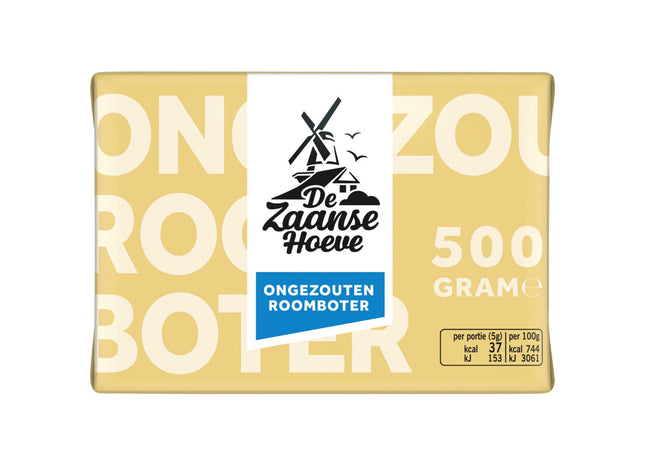 De Zaanse Hoeve Ongezouten roomboter