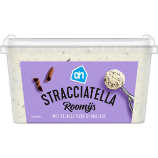 Stracciatella-Eis