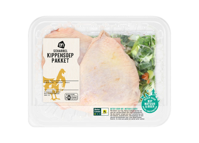 Scharrel kippensoeppakket met groente