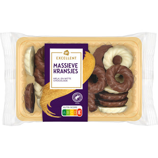 Excellent Massieve kransjes melk wit