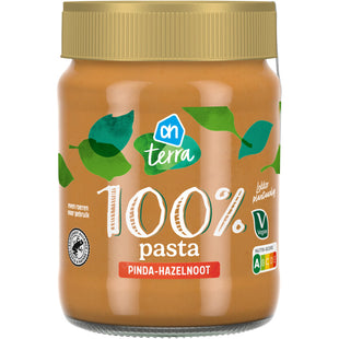 Terra Plantaardig 100% pasta pinda-hazelnoot