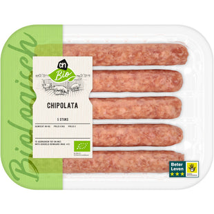 Biologisch Varkenschipolata