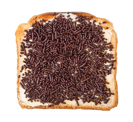 Dutch Chocolate sprinkles on toast