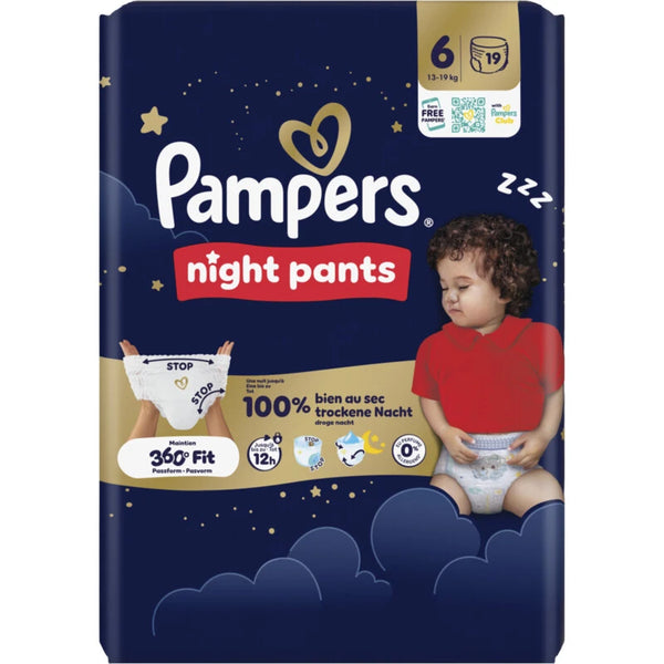 Pampers Night Pants Windelhöschen Größe 6
