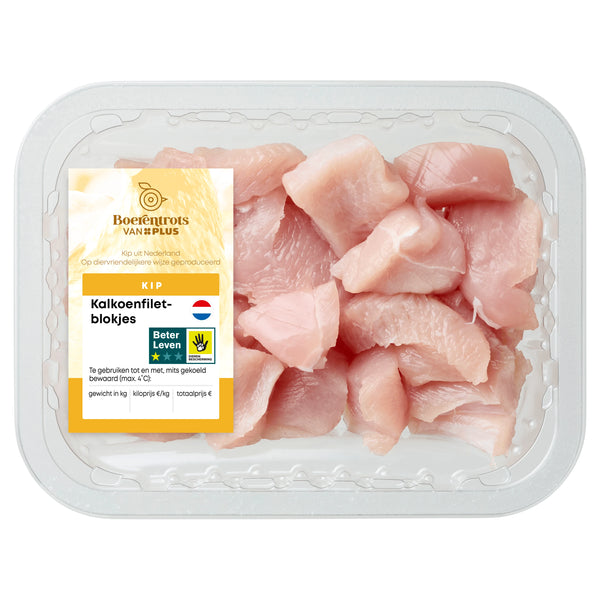 Boerentrots Turkey breast cubes