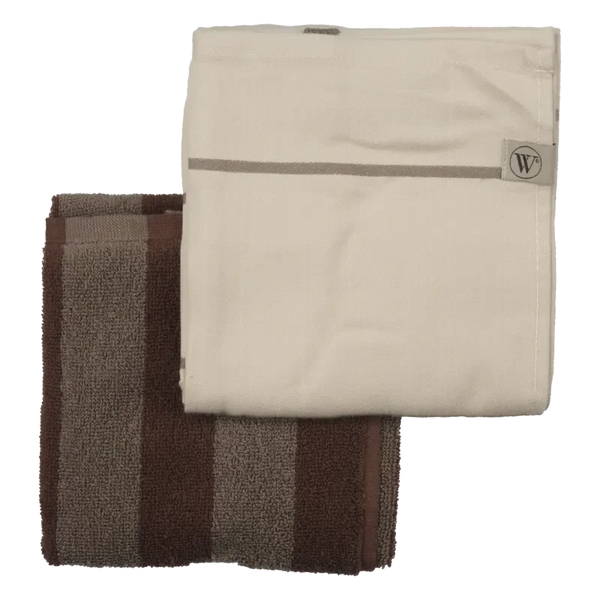 Walra Keukentextielset basic brown