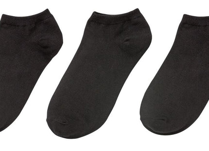 men's ankle socks - 5 pairs black