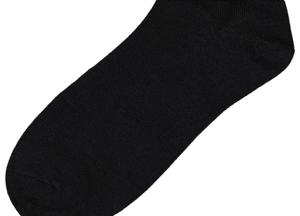 women's ankle socks with bamboo - 2 pairs black