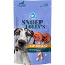 Snoeplolly's met kip en eend