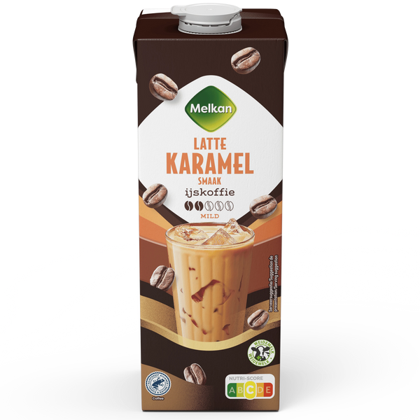 Melkan Ijskoffie Latte Karamelsmaak