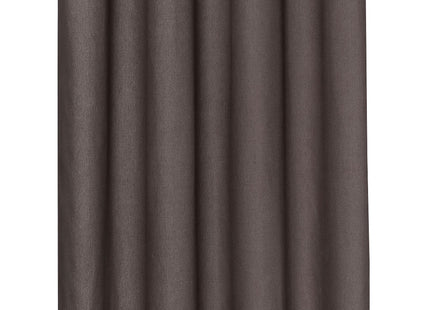 ready made curtain with rings anthracite