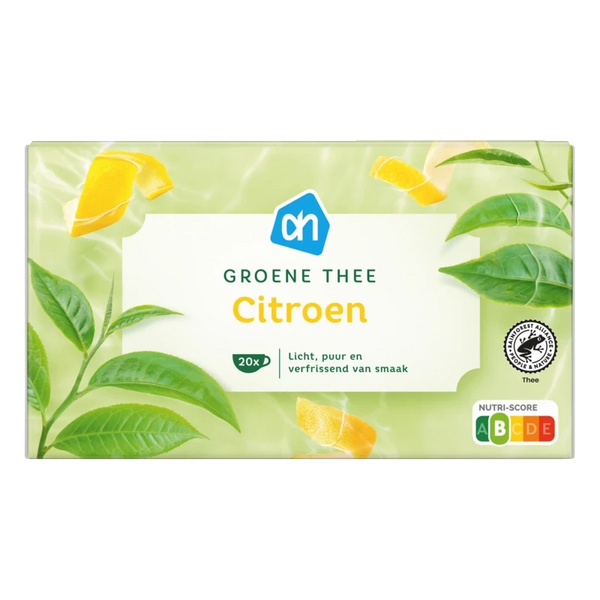 Groene thee citroen
