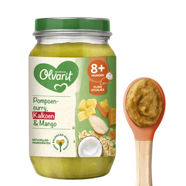 Olvarit 8M19 Kürbis-Curry Pute & Mango