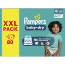 Pampers Baby-Dry diapers size 8 XXL pack