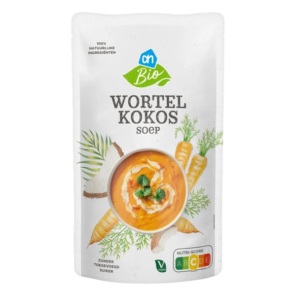 Biologisch Wortel kokossoep