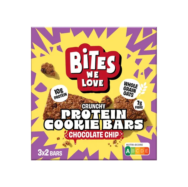 BitesWeLove Protein cookie bars chocolate chip