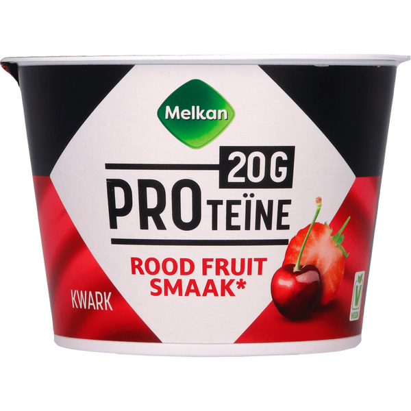 Melkan High Protein red fruit quark