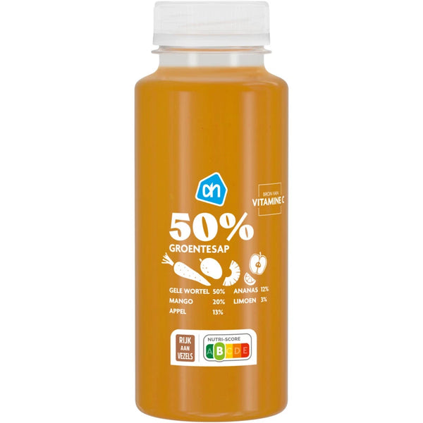 50% Groentesap gele wortel mango ananas