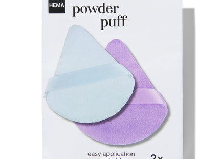 powder sponge - 2 pcs