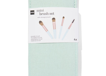 mini brush set - 4 pieces