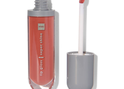 superglanzende lipgloss koraal