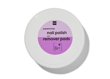 nagellak remover pads