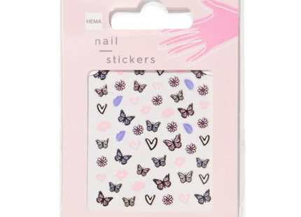 nail stickers butterflies