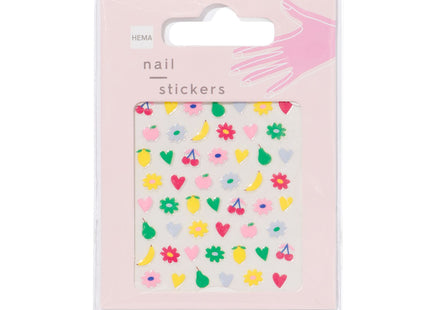 nail stickers fruit - 52 pieces